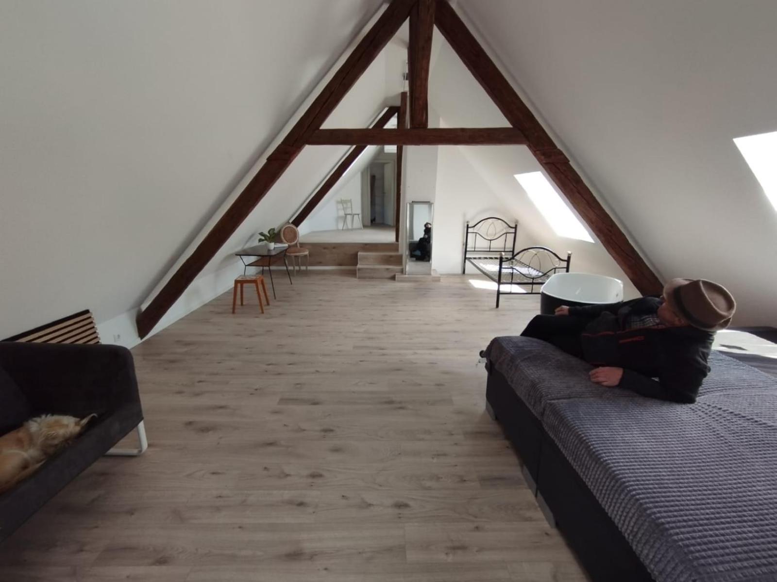 Loft Apartment Am Bahnhof Albstadt Eksteriør bilde